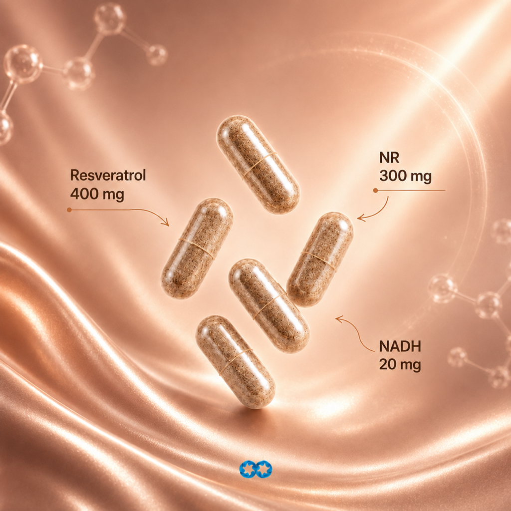 Resverol Longevity NAD капсулы — görsel 2